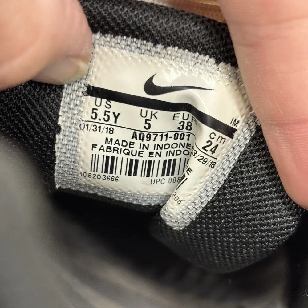 Nike Air Max 95 Shoes Kids 5.5 Y Womens 7.5 Just Do It Athletic Casual Sneakers